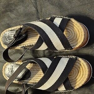 Marc Fisher Wedge Espadrille Sandals